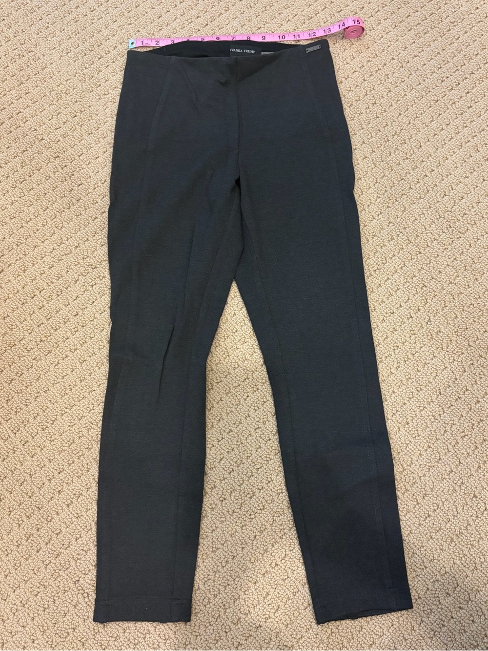 Ivanka Trump High-rise pull-on heavy stretch pants (S/P)